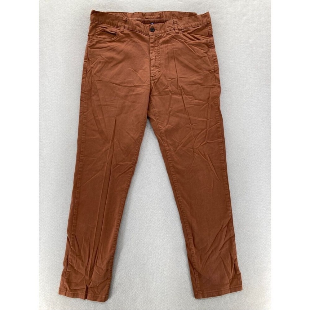 James Purdey & Sons Decker Chino Pants Mens 36x30
Brown Stretch 5 Pocket Slim